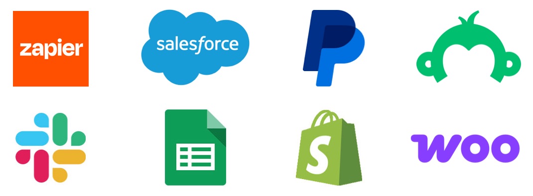 Direct Mail integrates with thousands of web services